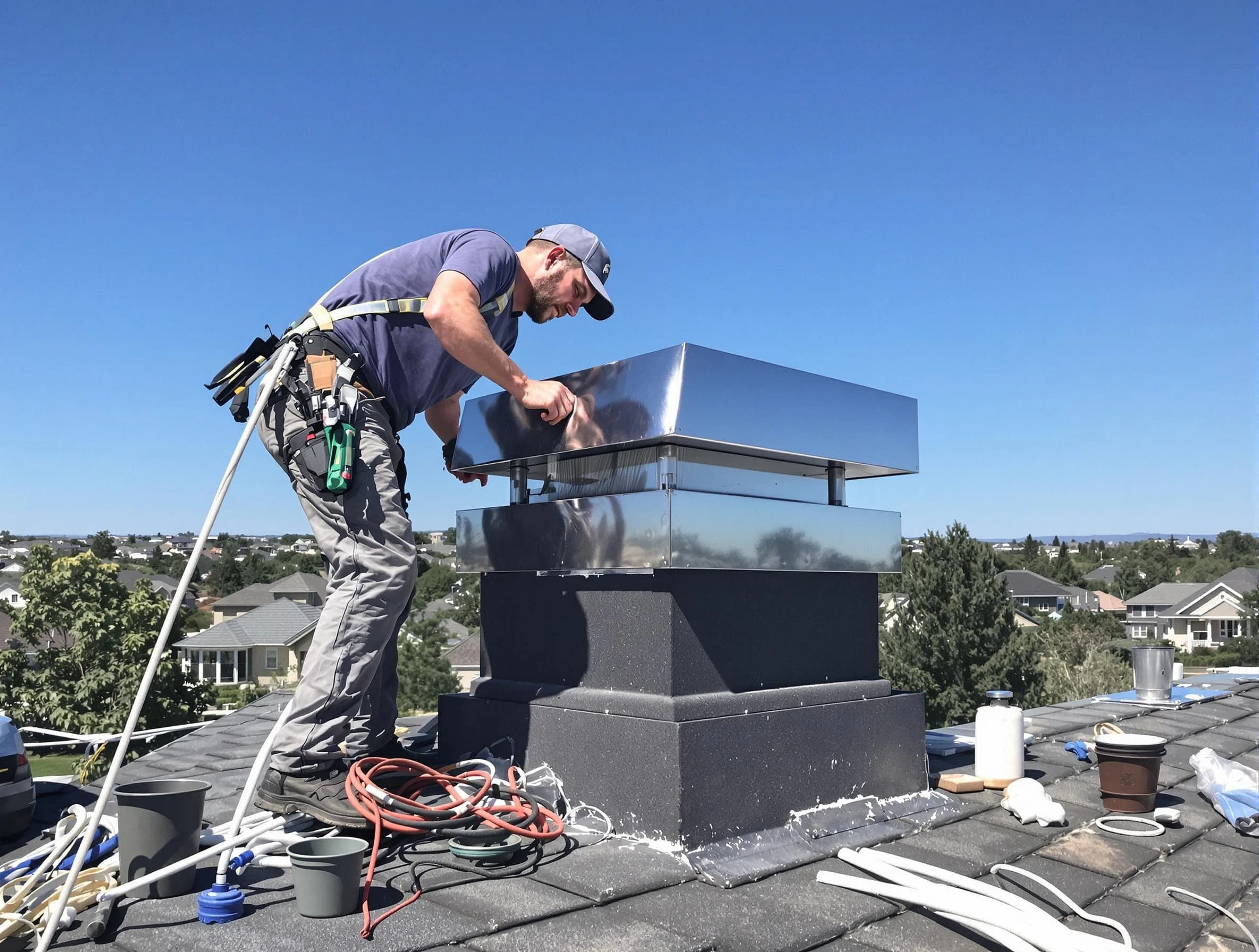 Chimney Cap Services service in Adams, PA